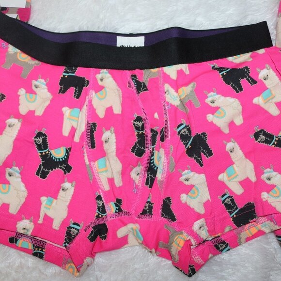 MeUndies Llama lot of 4 all large- lounge pants, trunks, crew, ankle socks NWOT - Picture 3 of 7